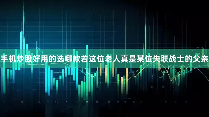 手机炒股好用的选哪款若这位老人真是某位失联战士的父亲